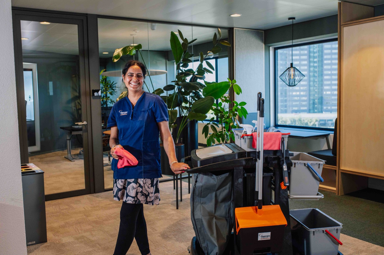 kantoor schoon houden