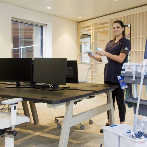 kantoor schoonmaken