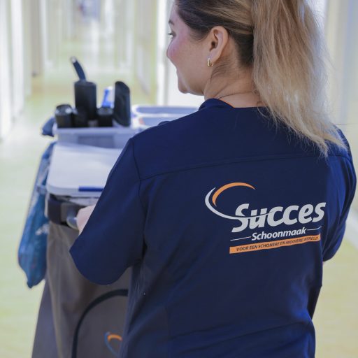 schoonmaak vrouw rug