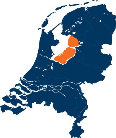 Werkgebied Flevoland