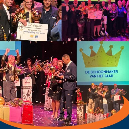 schoonmaker van het jaar Frits Bronstijn Succes Schoonmaak